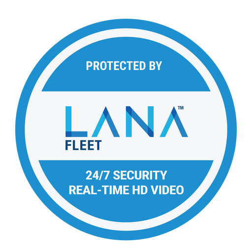 LANA Fleet Security Stickers - 4 PackLANA Fleet Security Stickers - 4 Pack